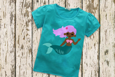 Cute Mermaid SVG Designed by Geeks 