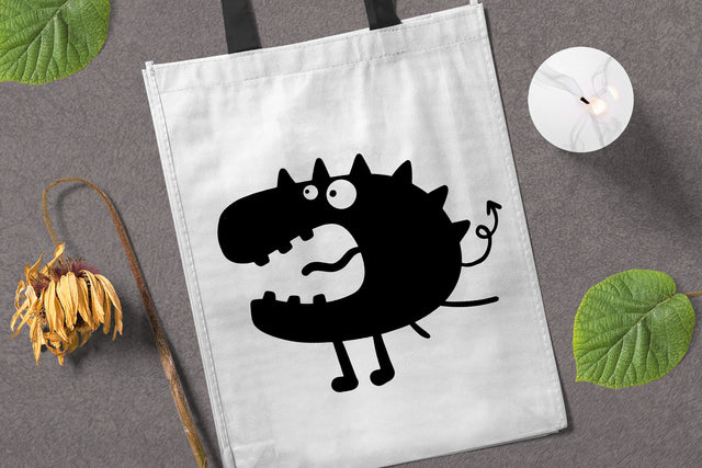 Cute Monster Clipart SVG SVG dapiyupi store 