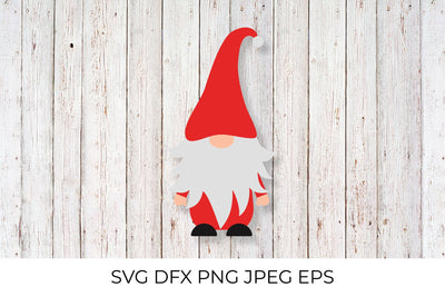 Cute Nordic gnome SVG. Christmas or Valentines gnome. SVG LaBelezoka 