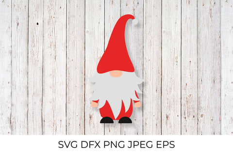 Cute Nordic gnome SVG. Christmas or Valentines gnome. SVG LaBelezoka 