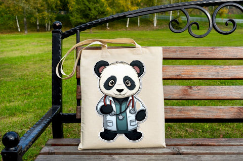 Cute panda Clipart Bundle Sublimation Regulrcrative 