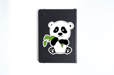 Cute Panda Printable Sticker Bundle SVG Regulrcrative 