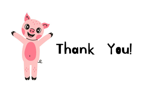 Cute Pig PNG Clipart Sublimation Rin Green 