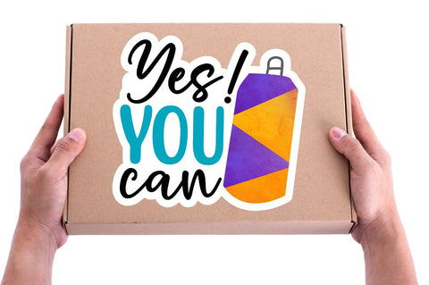 Cute Positivity Sticker Png Bundle Sublimation Regulrcrative 