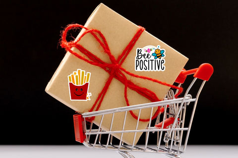 Cute Positivity Sticker Png Bundle Sublimation Regulrcrative 