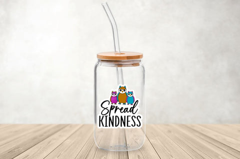 Cute Positivity Sticker Png Bundle Sublimation Regulrcrative 