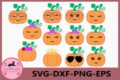 Cute Pumpkin Svg SVG Lerastudio 