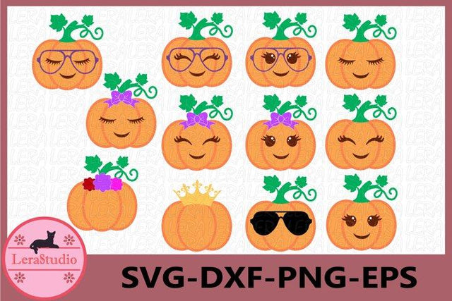 Cute Pumpkin Svg SVG Lerastudio 
