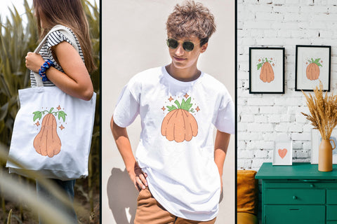 Cute Pumpkins Sublimation Sublimation Rin Green 