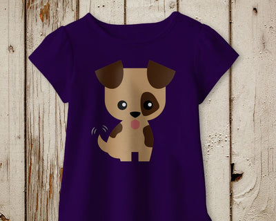 Cute Puppy Dog SVG Designed by Geeks 