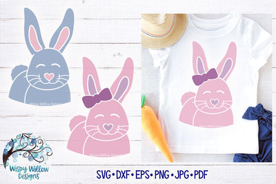 Cute Rabbit SVGs SVG Wispy Willow Designs 