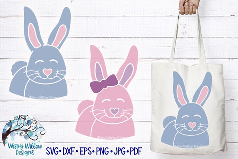 Cute Rabbit SVGs SVG Wispy Willow Designs 