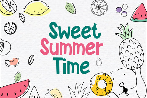 Cute Riley Font Font Fox7 By Rattana 