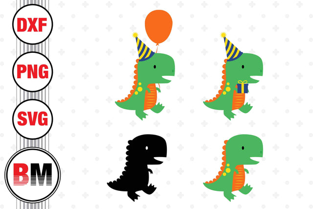 Cute Saurus SVG, PNG, DXF Files SVG BMDesign 
