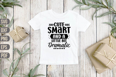 Cute Smart and a Little Bit Dramatic SVG SVG shah alam 