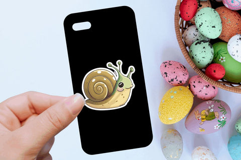 Cute snail Stickers Bundle Sublimation Regulrcrative 