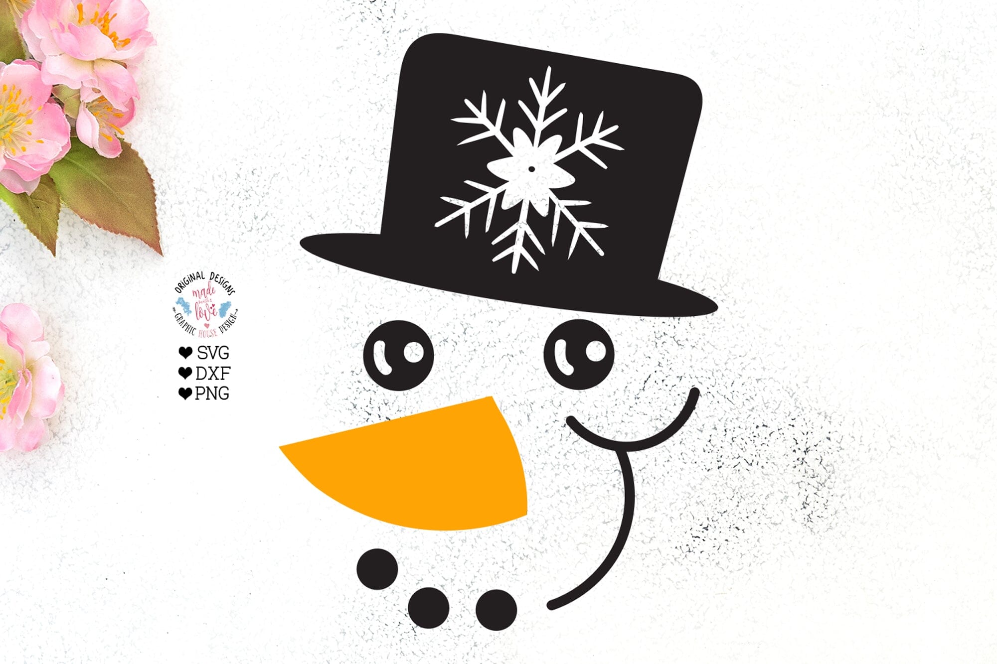 Snowman Face - Free Artwork for Ikonart