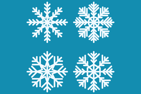 Cute Snowmen With Snowflakes | Christmas SVG SVG Captain Creative 