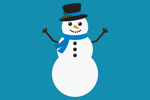 Cute Snowmen With Snowflakes | Christmas SVG SVG Captain Creative 