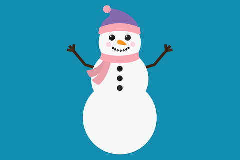 Cute Snowmen With Snowflakes | Christmas SVG SVG Captain Creative 