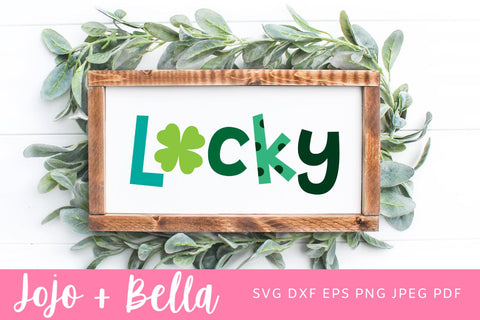 Cute St Patrick's Day SVG, Irish svg, St Paddy's Day Svg,Shamrock svg, Irish Shirt Svg, Cricut Svg, Cameo Silhouette, Sublimation SVG Jojo&Bella 