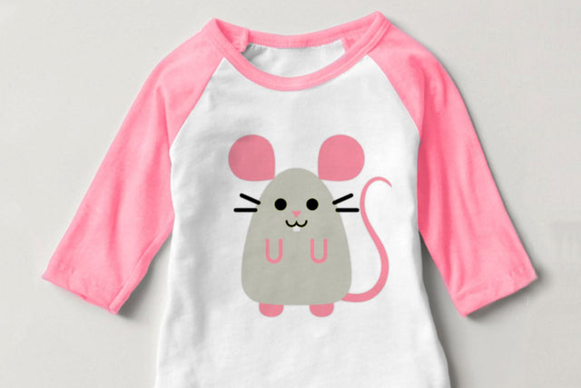 Cute Standing Mouse SVG Designed by Geeks 