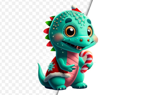 Cute Teal Dragons Sublimation Rupkotha 