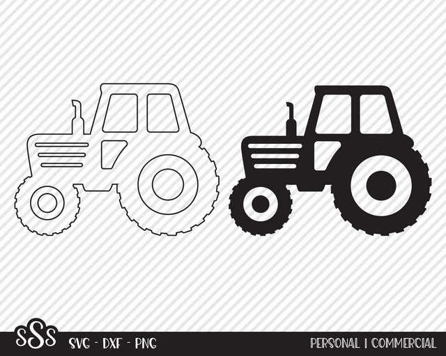 Cute Tractor Bundle | Country SVG SVG Texas Southern Cuts 