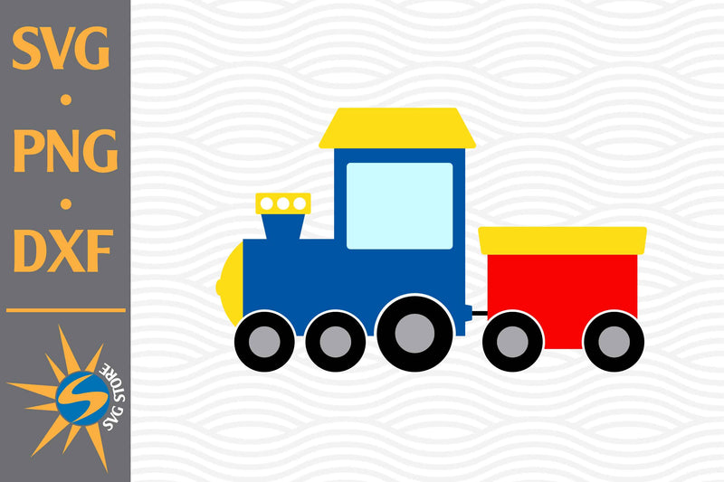 Cute Train Easter SVG, PNG, DXF Digital Files Include SVG SVGStoreShop 