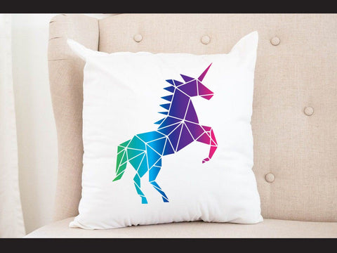 Cute unicorn Geomatical Print SVG Johan Ru designs 