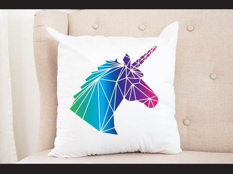 Cute unicorn Geomatical Print SVG Johan Ru designs 