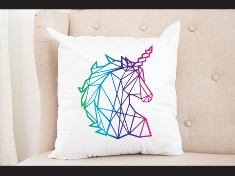 Cute unicorn Geomatical Print SVG Johan Ru designs 