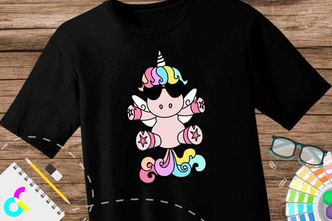 Cute Unicorn svg SVG Artinrhythm shop 
