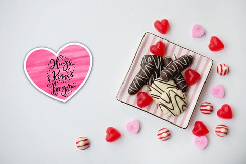 Cute Valentines Day Hearts Stickers-Love Romantic Stickers SVG Happy Printables Club 