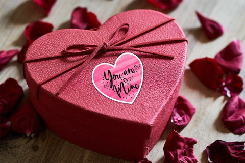 Cute Valentines Day Hearts Stickers-Love Romantic Stickers SVG Happy Printables Club 