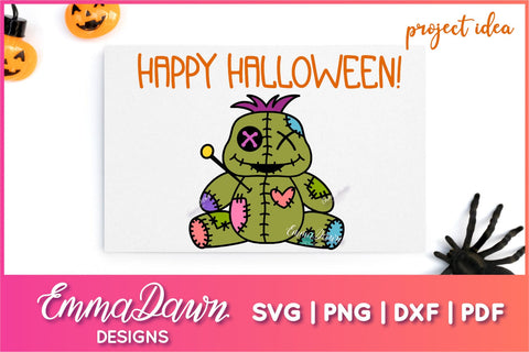 Cute Voodoo Doll SVG SVG Emma Dawn Designs 