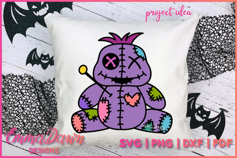 Cute Voodoo Doll SVG SVG Emma Dawn Designs 