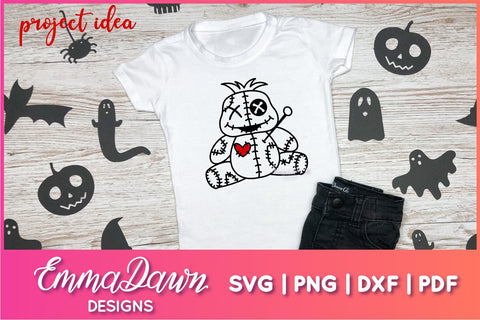 Cute Voodoo Doll SVG SVG Emma Dawn Designs 