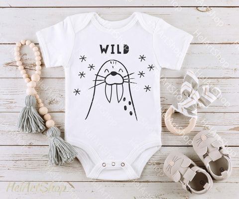 Cute Walrus SVG, Scandinavian SVG SVG _HelArtShop_ 