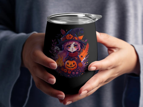 Cute Witch Halloween T-shirt PNG Sublimation Luvleigh Digitals 