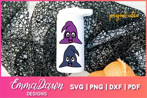 Cute Witch Hat SVG Bundle SVG Emma Dawn Designs 