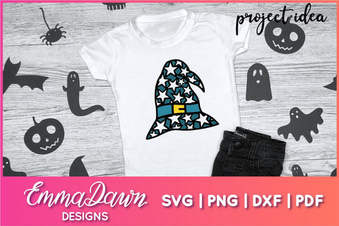 Cute Witch Hat SVG Bundle SVG Emma Dawn Designs 