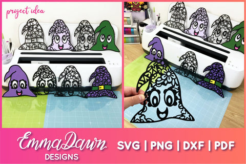 Cute Witch Hat SVG Bundle SVG Emma Dawn Designs 