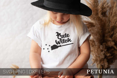 Cute Witch SVG | Halloween Witch SVG | Funny Witch Quotes SVG Petunia Digital Design 