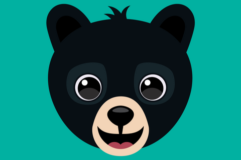Cute Woodland Bear Head Bundle | Woodland SVG SVG Captain Creative 