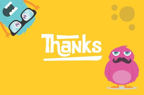 Cutenes Monster Font eknojistudio99