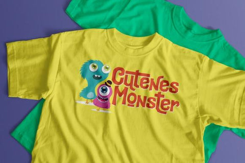 Cutenes Monster Font eknojistudio99