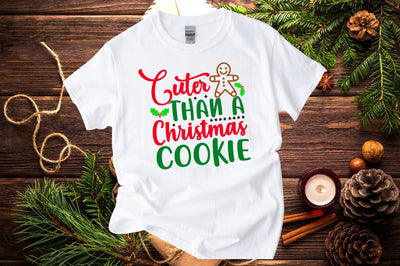 cuter than a christmascu cookie SVG SVG buydesign 