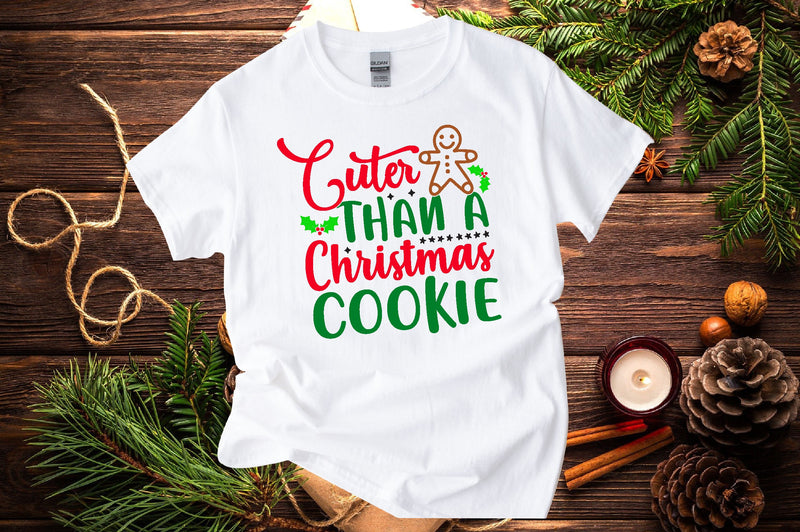 cuter than a christmascu cookie SVG SVG buydesign 