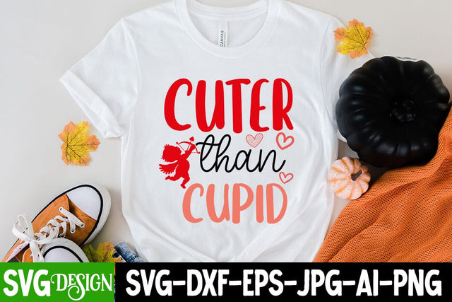 cuter than cupid 2 SVG Cut File,Happy Valentine's Dya Sublimation Bundle ,Valentine Day Sublimation Design, Valentine Day PNG , Valentines Svg Mega Bundle. Valentine's Day Svg Bundle. Valentine Quotes Svg. Funny Valentine's Day Designs. Love Svg SVG BlackCatsMedia 